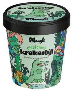 Zmrzlina Mauglí Pistácie s krokodýlem