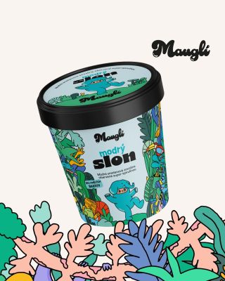 Jaké barvy je slon? Ten náš je modrý! 💙🐘 Náš slon je velký a moudrý, ale hlavně je krémově smetanový a obarvený jen modrou...